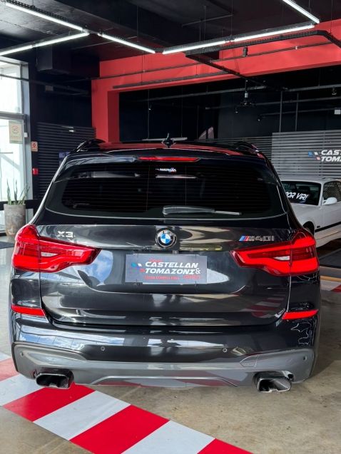 BMW X3 3.0 TWINPOWER GASOLINA M40I STEPTRONIC 2018/2018 CASTELLAN E TOMAZONI MOTORS CAXIAS DO SUL / Carros no Vale BMW X3 3.0 TWINPOWER GASOLINA M40I STEPTRONIC 2018/2018 CASTELLAN E TOMAZONI MOTORS CAXIAS DO SUL / Carros no Vale