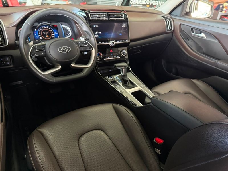 Hyundai CRETA 1.0 TGDI FLEX PLATINUM AUTOMÁTICO 2022/2023 CASTELLAN E TOMAZONI MOTORS CAXIAS DO SUL / Carros no Vale