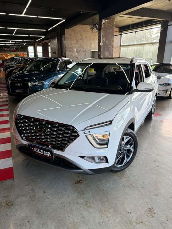 Hyundai CRETA 1.0 TGDI FLEX PLATINUM AUTOMÁTICO 2022/2023 CASTELLAN E TOMAZONI MOTORS CAXIAS DO SUL / Carros no Vale