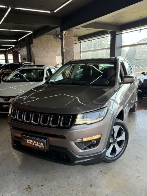 JEEP COMPASS 2.0 16V FLEX LONGITUDE AUTOMÁTICO 2017/2018 CASTELLAN E TOMAZONI MOTORS CAXIAS DO SUL / Carros no Vale JEEP COMPASS 2.0 16V FLEX LONGITUDE AUTOMÁTICO 2017/2018 CASTELLAN E TOMAZONI MOTORS CAXIAS DO SUL / Carros no Vale
