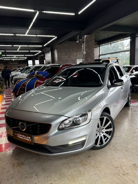 Volvo V60 2.0 T5 MOMENTUM TURBO GASOLINA 4P AUTOMÁTICO 2016/2016 CASTELLAN E TOMAZONI MOTORS CAXIAS DO SUL / Carros no Vale