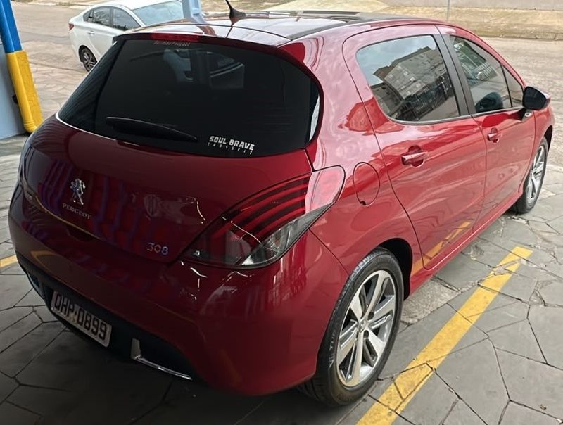 Peugeot 308 1.6 GRIFFE THP 16V FLEX 4P AUTOMÁTICO 2015/2016 CAMINHÕES & CAMIONETAS PASSO FUNDO / Carros no Vale