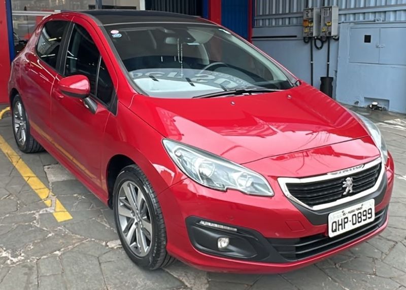 Peugeot 308 1.6 GRIFFE THP 16V FLEX 4P AUTOMÁTICO 2015/2016 CAMINHÕES & CAMIONETAS PASSO FUNDO / Carros no Vale