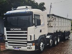 Scania R 124 R-124 LA 420 6×2 NA + Basculante 2005/2005 CAMINHÕES & CAMIONETAS PASSO FUNDO / Carros no Vale