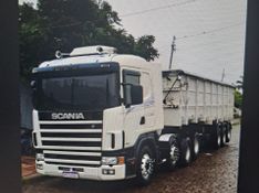 Scania R 124 R-124 LA 420 6×2 NA + Basculante 2005/2005 CAMINHÕES & CAMIONETAS PASSO FUNDO / Carros no Vale