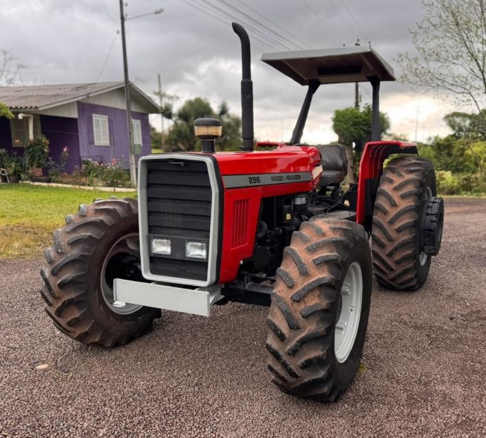 Trator Trator Massey Ferguson 296 4×4 1989/1989 CAMINHÕES & CAMIONETAS PASSO FUNDO / Carros no Vale