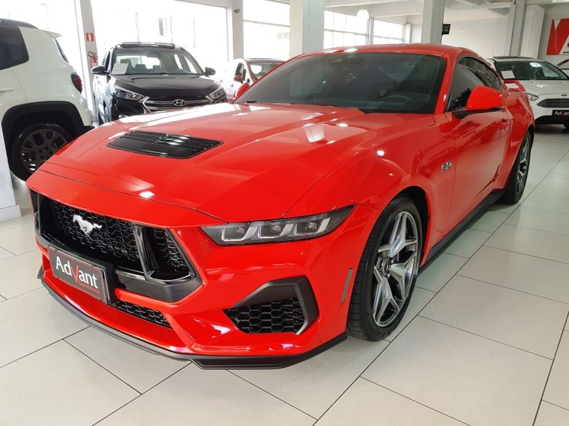Ford MUSTANG 5.0 V8 GASOLINA GT PERFORMANCE SELECTSHIFT 2024/2024 ADVANT AUTOMÓVEIS CAXIAS DO SUL / Carros no Vale