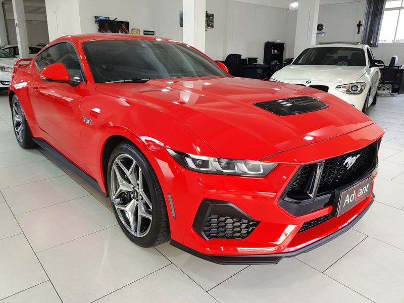 Ford MUSTANG 5.0 V8 GASOLINA GT PERFORMANCE SELECTSHIFT 2024/2024 ADVANT AUTOMÓVEIS CAXIAS DO SUL / Carros no Vale