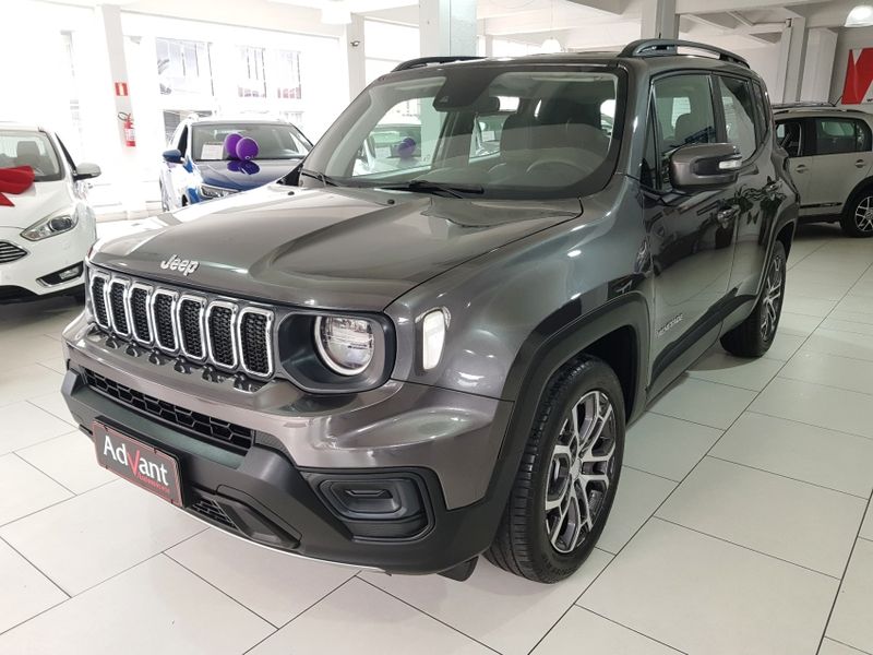 JEEP RENEGADE 1.3 T270 TURBO FLEX LONGITUDE AT6 2023/2024 ADVANT AUTOMÓVEIS CAXIAS DO SUL / Carros no Vale