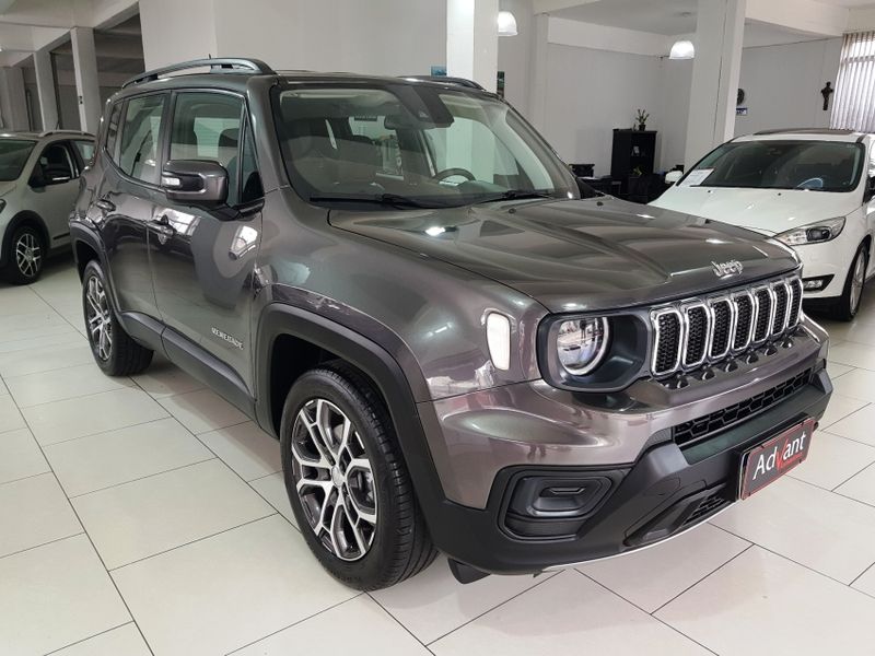 JEEP RENEGADE 1.3 T270 TURBO FLEX LONGITUDE AT6 2023/2024 ADVANT AUTOMÓVEIS CAXIAS DO SUL / Carros no Vale