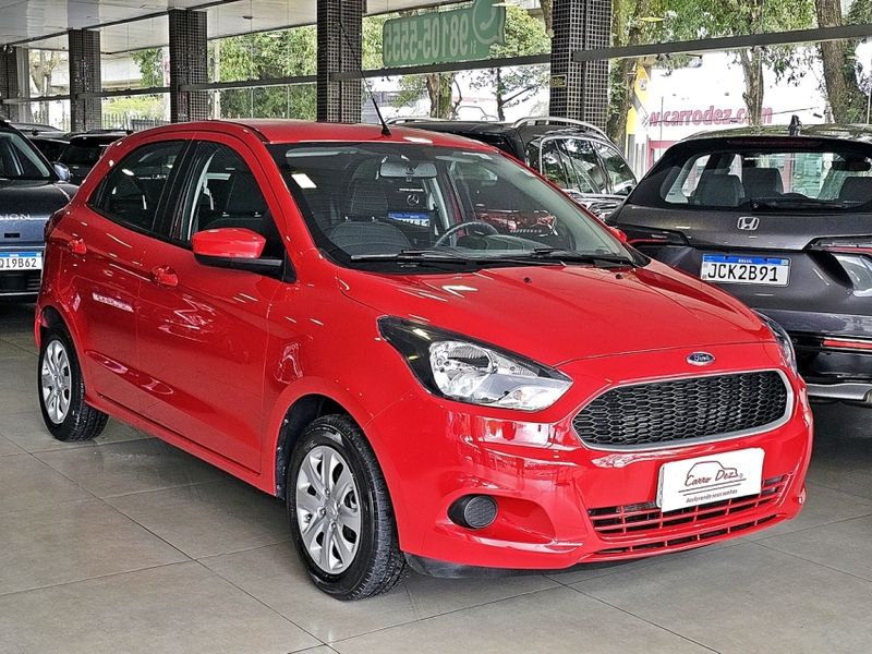 Ford KA 1.0 TI-VCT FLEX SE MANUAL 2018/2018 CARRO DEZ NOVO HAMBURGO / Carros no Vale