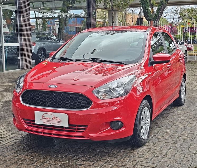Ford KA 1.0 TI-VCT FLEX SE MANUAL 2018/2018 CARRO DEZ NOVO HAMBURGO / Carros no Vale