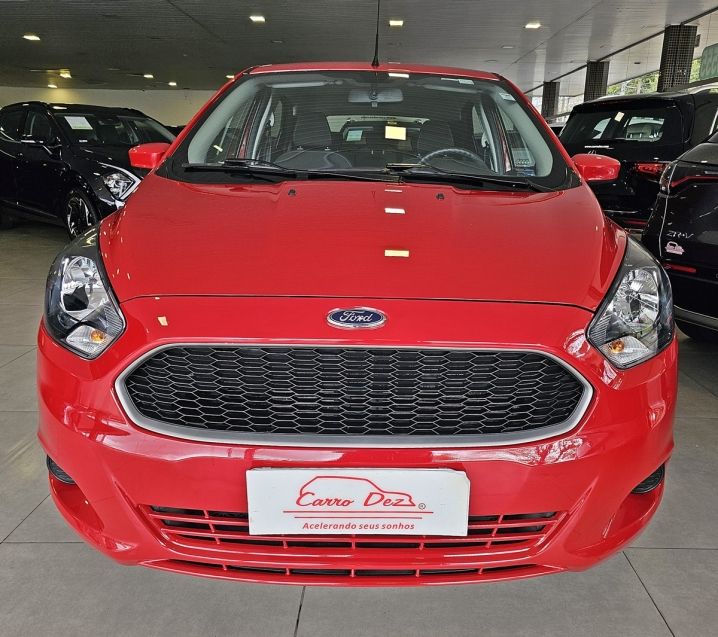 Ford KA 1.0 TI-VCT FLEX SE MANUAL 2018/2018 CARRO DEZ NOVO HAMBURGO / Carros no Vale