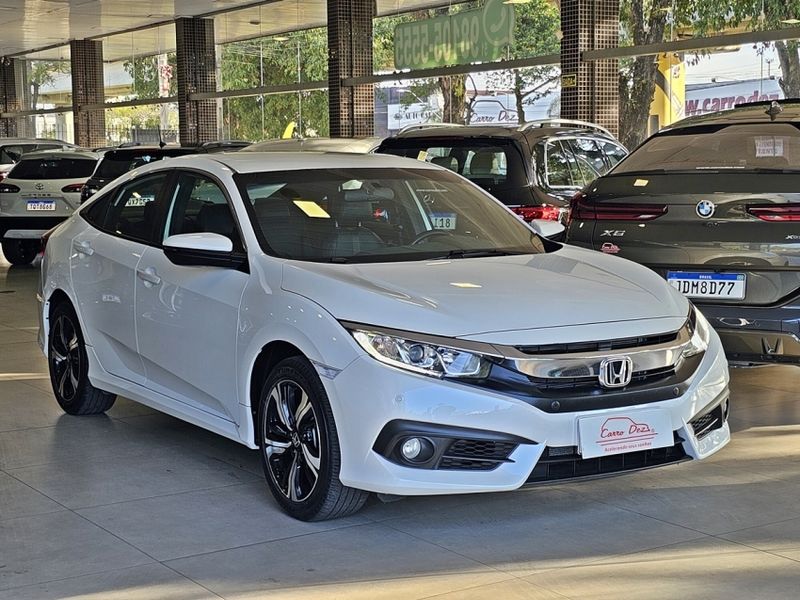 Honda CIVIC 2.0 16V FLEXONE EXL 4P CVT 2018/2018 CARRO DEZ NOVO HAMBURGO / Carros no Vale