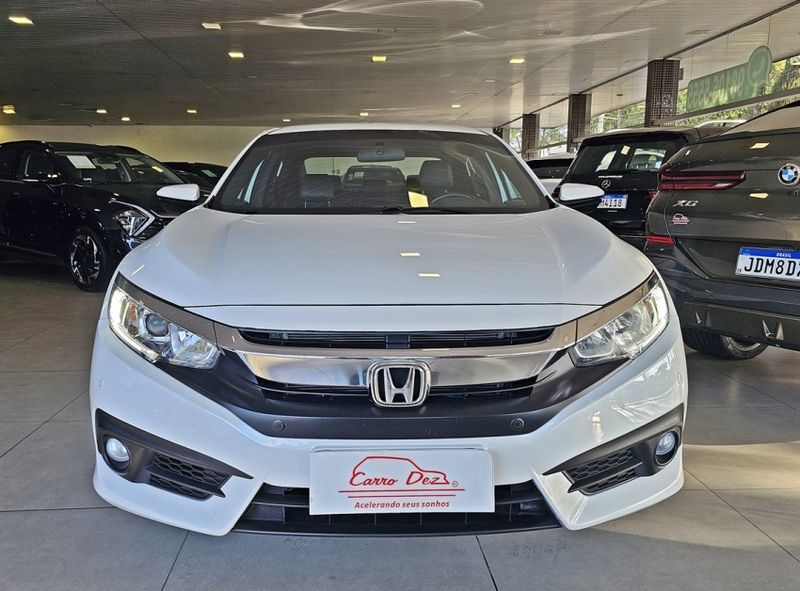 Honda CIVIC 2.0 16V FLEXONE EXL 4P CVT 2018/2018 CARRO DEZ NOVO HAMBURGO / Carros no Vale