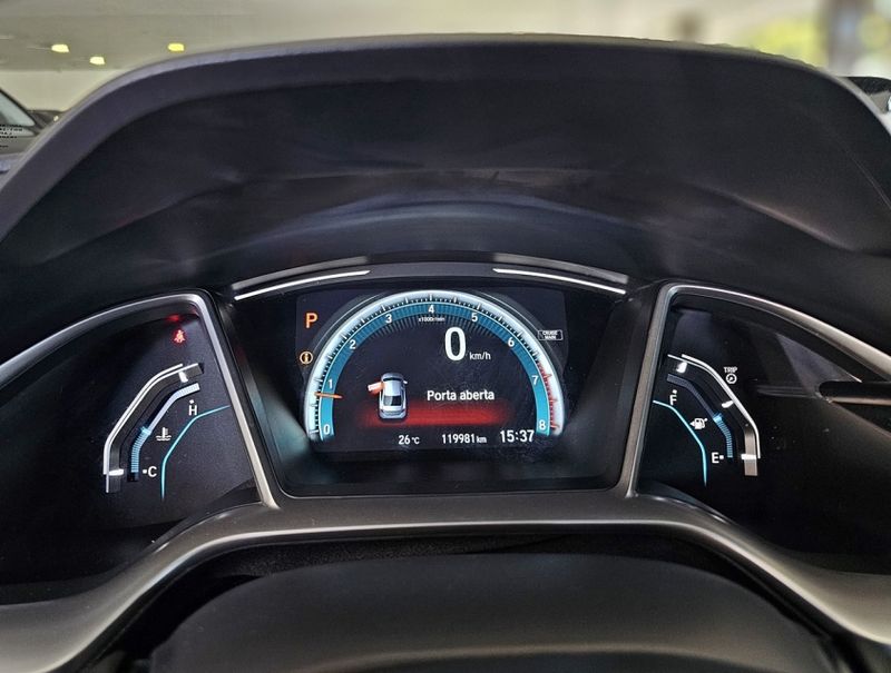 Honda CIVIC 2.0 16V FLEXONE EXL 4P CVT 2018/2018 CARRO DEZ NOVO HAMBURGO / Carros no Vale
