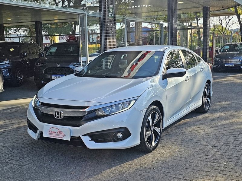 Honda CIVIC 2.0 16V FLEXONE EXL 4P CVT 2018/2018 CARRO DEZ NOVO HAMBURGO / Carros no Vale