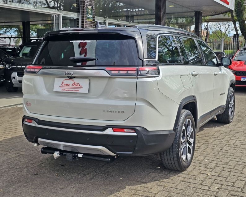 JEEP COMMANDER 1.3 T270 TURBO FLEX LIMITED AT6 2023/2024 CARRO DEZ NOVO HAMBURGO / Carros no Vale JEEP COMMANDER 1.3 T270 TURBO FLEX LIMITED AT6 2023/2024 CARRO DEZ NOVO HAMBURGO / Carros no Vale