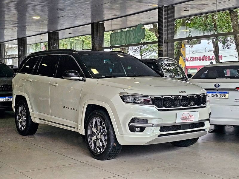 JEEP COMMANDER 2.0 TD380 TURBO DIESEL OVERLAND AT9 2023/2023 CARRO DEZ NOVO HAMBURGO / Carros no Vale