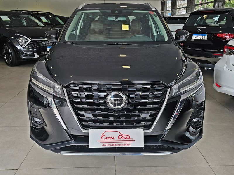 Nissan KICKS 1.6 16V FLEXSTART EXCLUSIVE XTRONIC 2022/2022 CARRO DEZ NOVO HAMBURGO / Carros no Vale