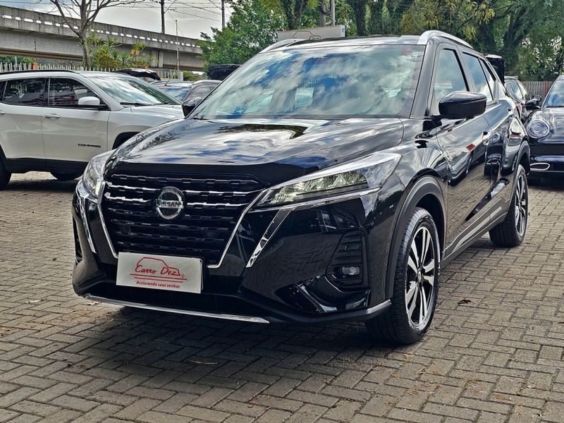 Nissan KICKS 1.6 16V FLEXSTART EXCLUSIVE XTRONIC 2022/2022 CARRO DEZ NOVO HAMBURGO / Carros no Vale