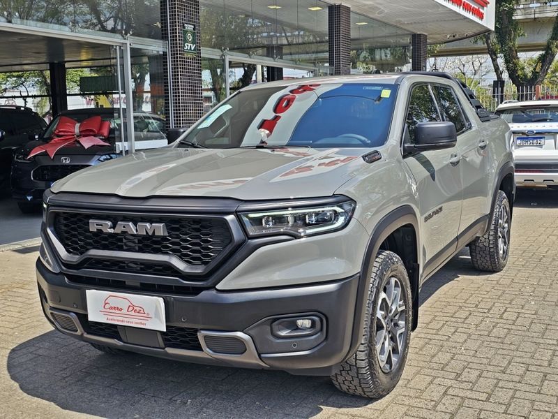Ram RAMPAGE 2.0 HURRICANE 4 TURBO GASOLINA REBEL 4X4 AUTOMÁTICO 2025/2025 CARRO DEZ NOVO HAMBURGO / Carros no Vale Ram RAMPAGE 2.0 HURRICANE 4 TURBO GASOLINA REBEL 4X4 AUTOMÁTICO 2025/2025 CARRO DEZ NOVO HAMBURGO / Carros no Vale