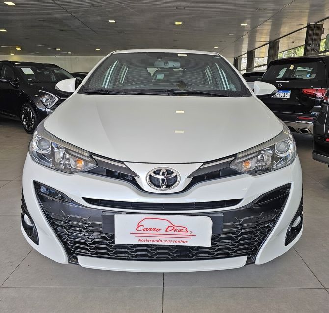 Toyota YARIS 1.5 16V FLEX XLS MULTIDRIVE 2019/2019 CARRO DEZ NOVO HAMBURGO / Carros no Vale Toyota YARIS 1.5 16V FLEX XLS MULTIDRIVE 2019/2019 CARRO DEZ NOVO HAMBURGO / Carros no Vale