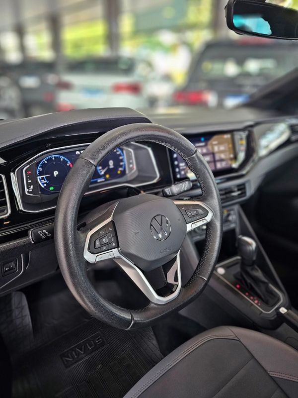 Volkswagen NIVUS 1.0 200 TSI TOTAL FLEX HIGHLINE AUTOMÁTICO 2021/2021 CARRO DEZ NOVO HAMBURGO / Carros no Vale Volkswagen NIVUS 1.0 200 TSI TOTAL FLEX HIGHLINE AUTOMÁTICO 2021/2021 CARRO DEZ NOVO HAMBURGO / Carros no Vale