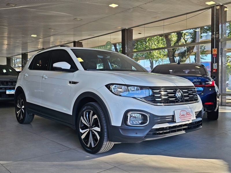 Volkswagen T-CROSS 1.4 250 TSI TOTAL FLEX HIGHLINE AUTOMÁTICO 2022/2022 CARRO DEZ NOVO HAMBURGO / Carros no Vale Volkswagen T-CROSS 1.4 250 TSI TOTAL FLEX HIGHLINE AUTOMÁTICO 2022/2022 CARRO DEZ NOVO HAMBURGO / Carros no Vale