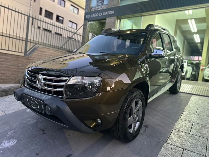 Renault DUSTER 2.0 DYNAMIQUE 4X2 16V FLEX 4P AUTOMÁTICO 2012/2013 CARRO AUTOMARCAS CAXIAS DO SUL / Carros no Vale