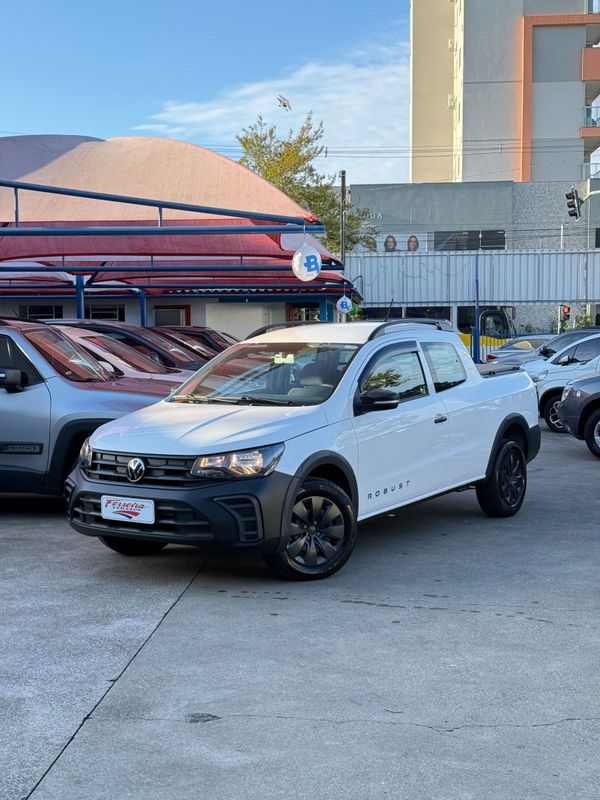 Volkswagen SAVEIRO CD ROBUST 1.6 2025 FERREIRA VEÍCULOS VENÂNCIO AIRES / Carros no Vale