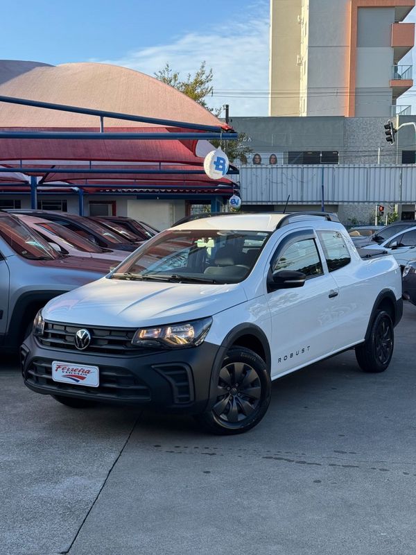 Volkswagen SAVEIRO CD ROBUST 1.6 2025 FERREIRA VEÍCULOS VENÂNCIO AIRES / Carros no Vale
