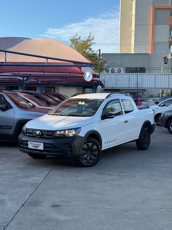 Volkswagen SAVEIRO CD ROBUST 1.6 2025 FERREIRA VEÍCULOS VENÂNCIO AIRES / Carros no Vale