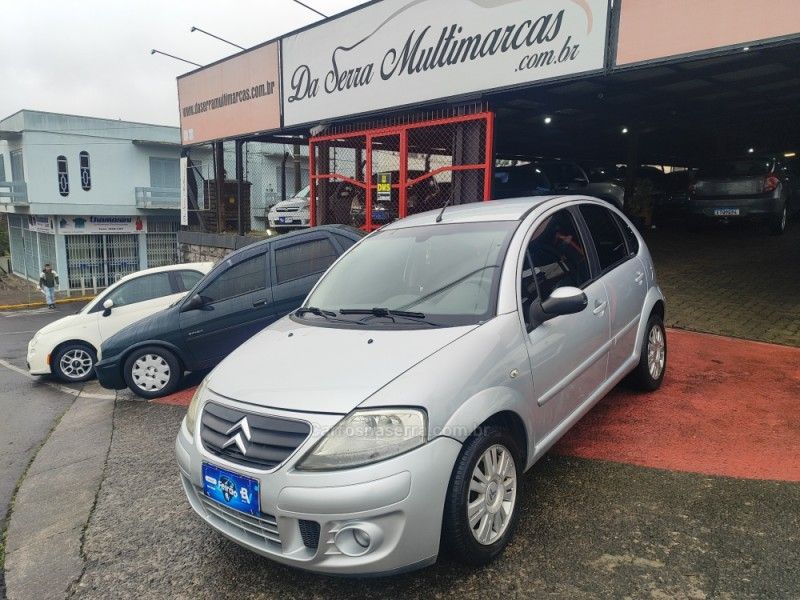 CITROËN C3 1.6 EXCLUSIVE 16V 2008/2009 HUBNER MULTIMARCAS FARROUPILHA / Carros no Vale