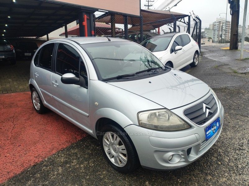 CITROËN C3 1.6 EXCLUSIVE 16V 2008/2009 HUBNER MULTIMARCAS FARROUPILHA / Carros no Vale