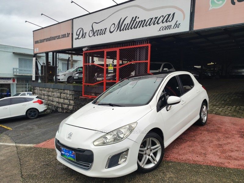 PEUGEOT 308 2.0 ALLURE 16V 2013/2014 HUBNER MULTIMARCAS FARROUPILHA / Carros no Vale