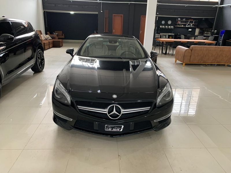 MERCEDES-BENZ SL 63 AMG 5.5 ROADSTER V8 BI-TURBO GASOLINA 2P AUTOMÁTICO 2012/2013 FÁBIO BERNARDES PORTO ALEGRE / Carros no Vale