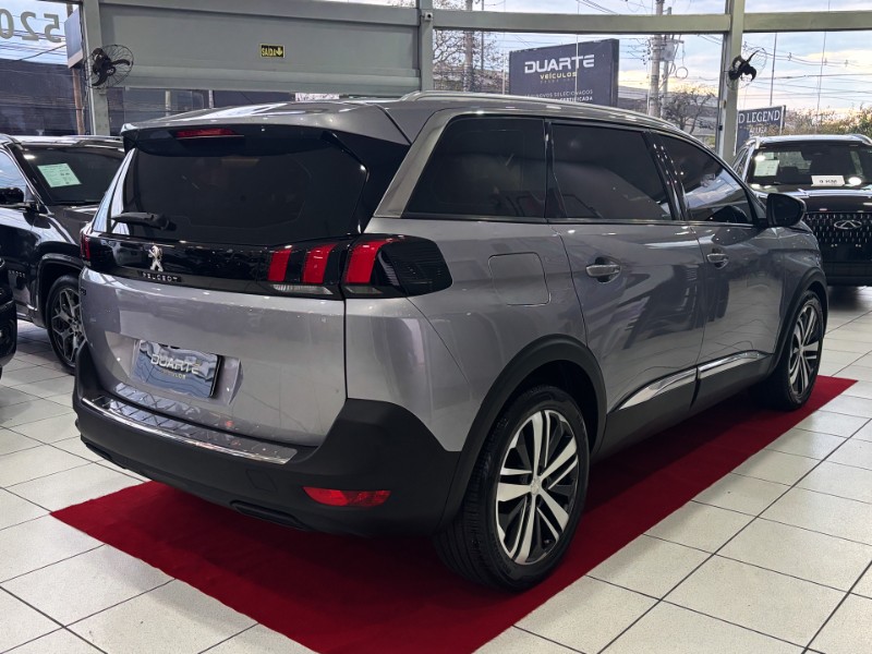 PEUGEOT 5008 GRIFFE PACK 1.6 TURBO 16V 2018/2019 DUARTE VEÍCULOS PORTO ALEGRE / Carros no Vale