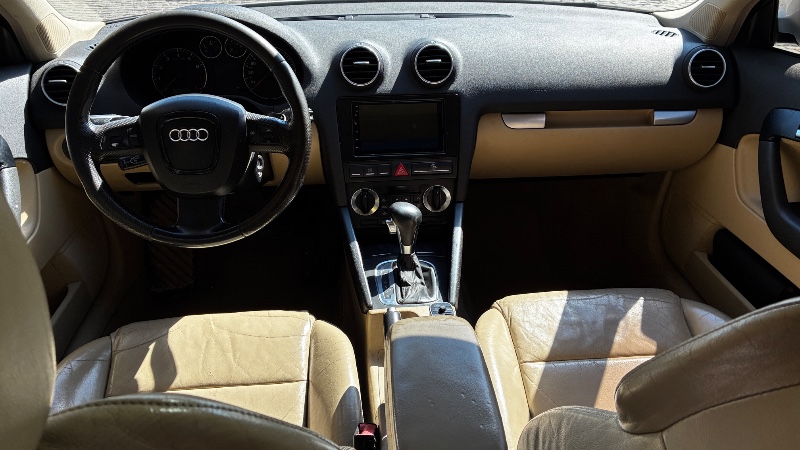 AUDI A3 2.0 TFSI SPORTBACK 16V S-TRONIC 2008/2008 COMPLETO VEÍCULOS GUAPORÉ / Carros no Vale