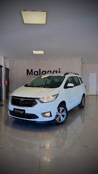 CHEVROLET SPIN 1.8 PREMIER 8V FLEX 4P AUTOMÁTICO 2023/2024 MALAGGI VEÍCULOS ENCANTADO / Carros no Vale