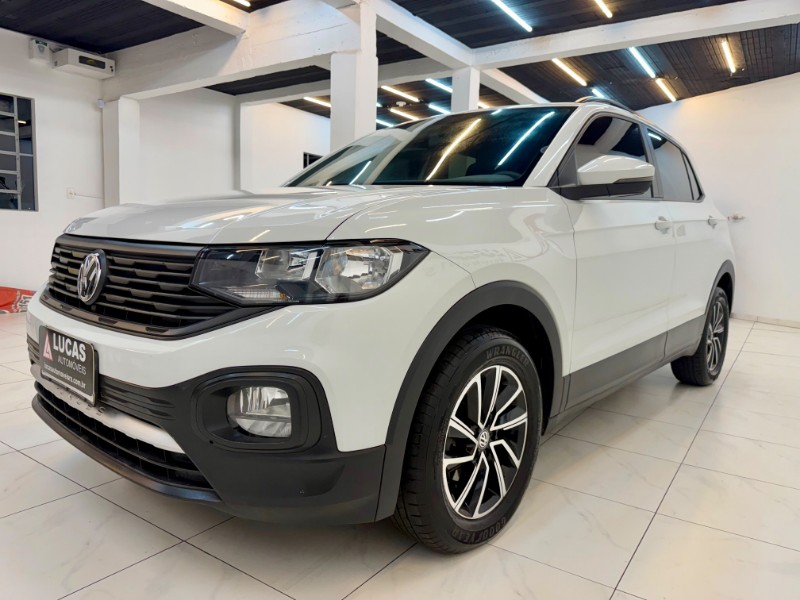 VOLKSWAGEN T-CROSS 1.0 200 TSI SENSE 2021/2021 LUCAS AUTOMÓVEIS BOM RETIRO DO SUL / Carros no Vale
