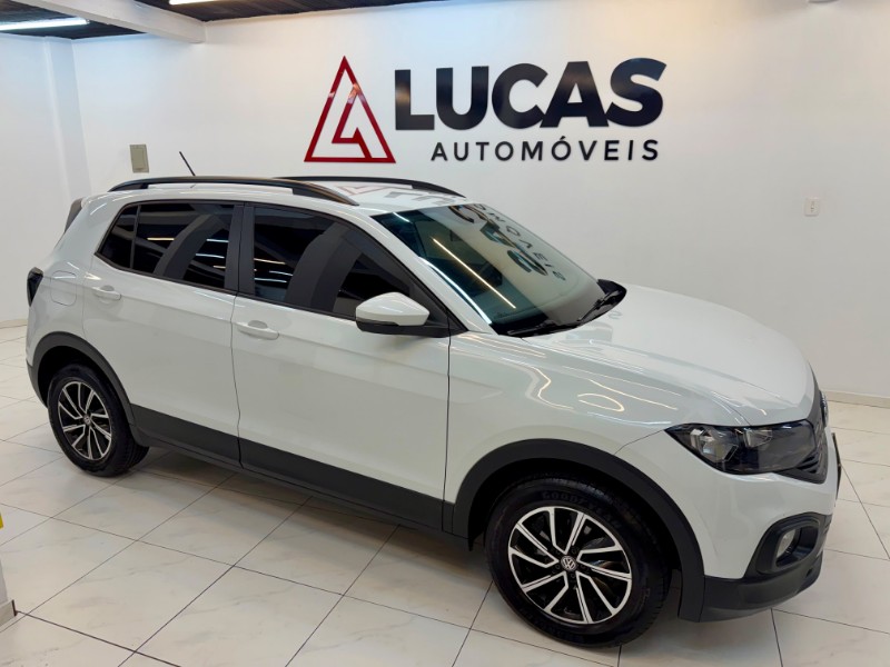 VOLKSWAGEN T-CROSS 1.0 200 TSI SENSE 2021/2021 LUCAS AUTOMÓVEIS BOM RETIRO DO SUL / Carros no Vale