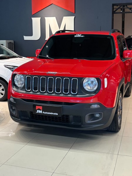 JEEP RENEGADE LONGITUDE 1.8 4X2 FLEX 16V AUT. 2016/2016 JM AUTOMÓVEIS VENÂNCIO AIRES / Carros no Vale