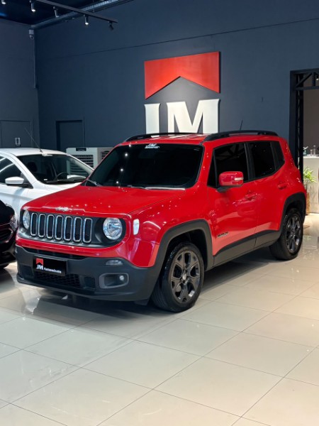 JEEP RENEGADE LONGITUDE 1.8 4X2 FLEX 16V AUT. 2016/2016 JM AUTOMÓVEIS VENÂNCIO AIRES / Carros no Vale