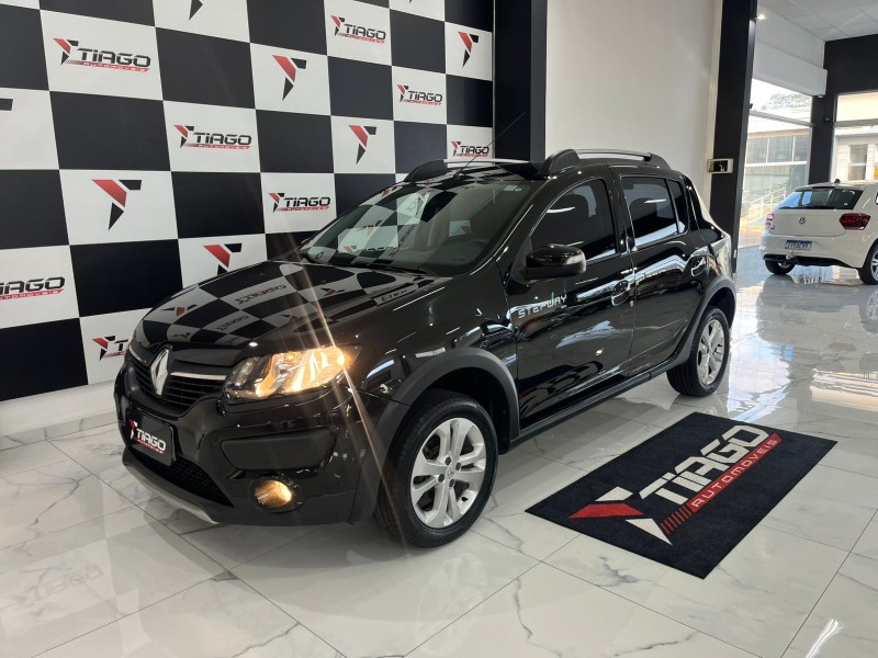 RENAULT SANDERO 1.6 STEPWAY 8V 2017/2017 TIAGO AUTOMÓVEIS VENÂNCIO AIRES / Carros no Vale RENAULT SANDERO 1.6 STEPWAY 8V 2017/2017 TIAGO AUTOMÓVEIS VENÂNCIO AIRES / Carros no Vale
