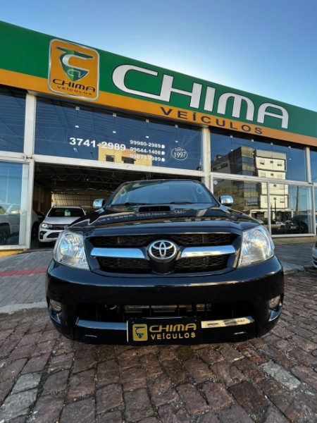 TOYOTA HILUX CABINE DUPLA SRV 3.0 4X4 /2008 CHIMA VEÍCULOS VENÂNCIO AIRES / Carros no Vale