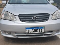 TOYOTA COROLLA 1.8 XEI 16V GASOLINA 4P AUTOMÁTICO 2003/2003 ADRIANO VEÍCULOS CRUZEIRO DO SUL / Carros no Vale