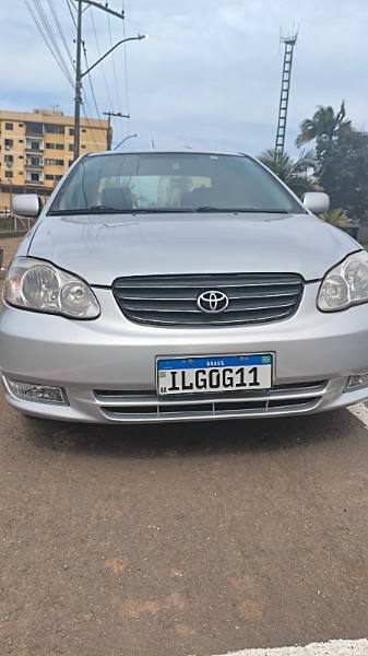 TOYOTA COROLLA 1.8 XEI 16V GASOLINA 4P AUTOMÁTICO 2003/2003 ADRIANO VEÍCULOS CRUZEIRO DO SUL / Carros no Vale