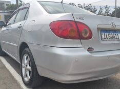 TOYOTA COROLLA 1.8 XEI 16V GASOLINA 4P AUTOMÁTICO 2003/2003 ADRIANO VEÍCULOS CRUZEIRO DO SUL / Carros no Vale