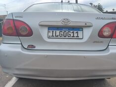 TOYOTA COROLLA 1.8 XEI 16V GASOLINA 4P AUTOMÁTICO 2003/2003 ADRIANO VEÍCULOS CRUZEIRO DO SUL / Carros no Vale